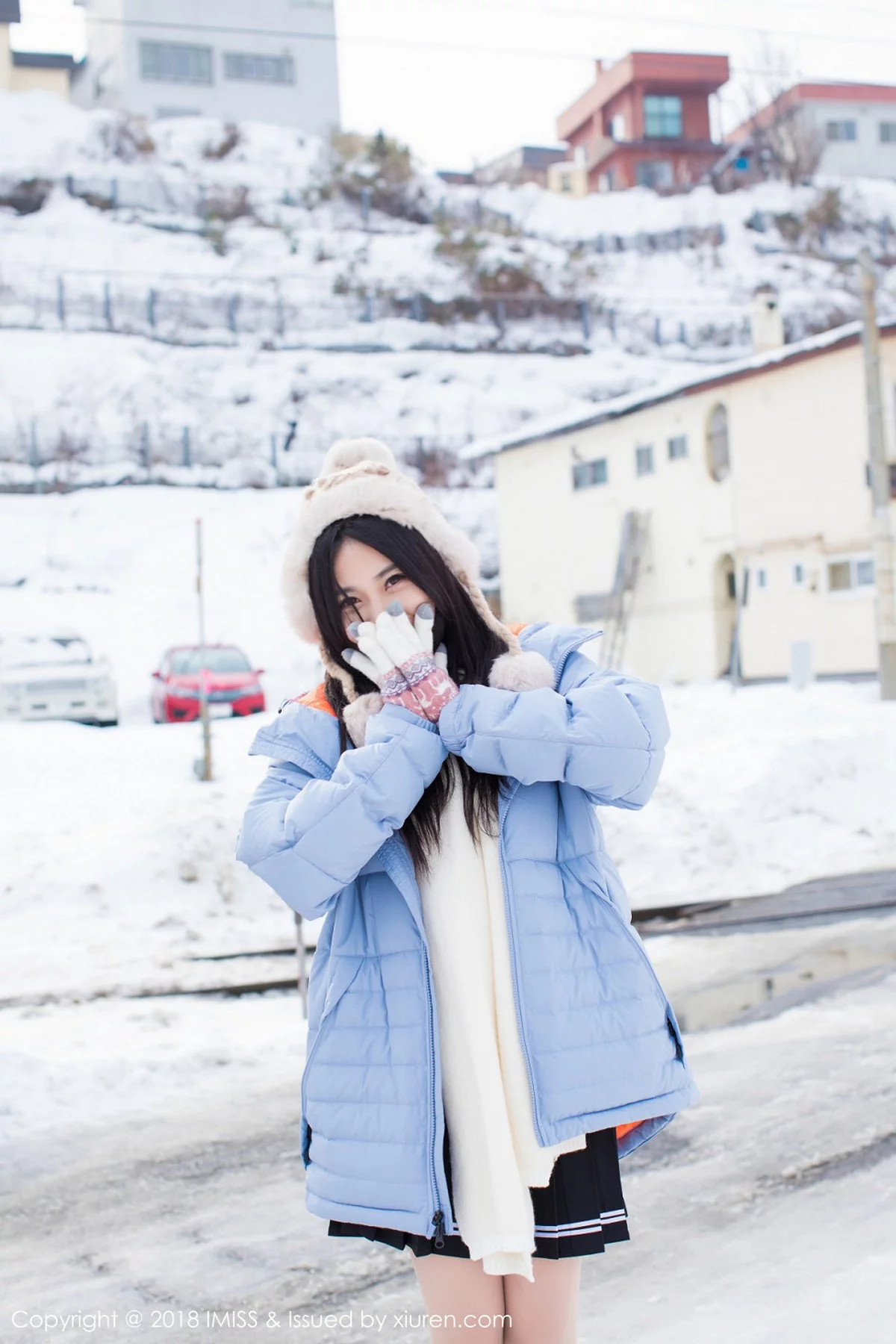 ytw9.com[IMISS爱蜜社]Vol.262_女神许诺Sabrina北海道旅拍户外雪地优雅气质妩媚迷人写真42P