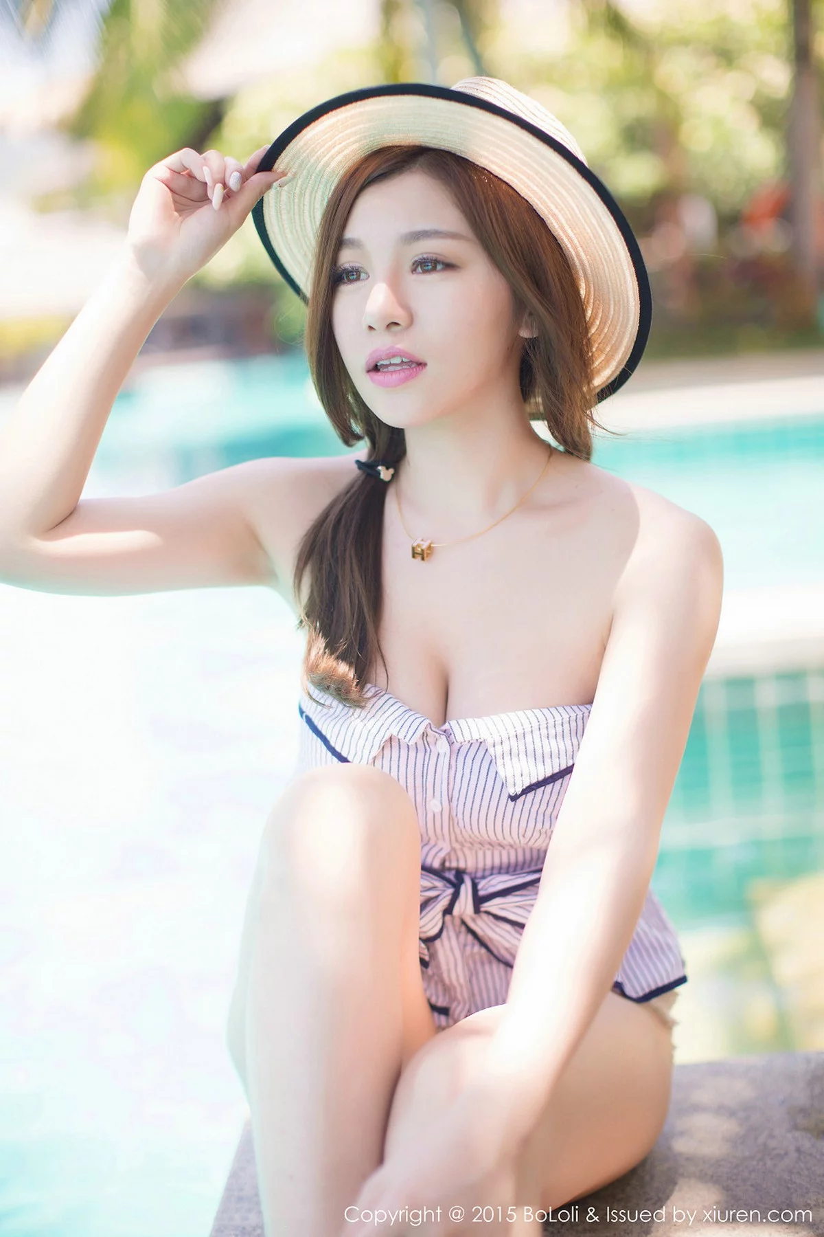 ytw9.com[BoLoli波萝社]Vol.014_嫩模刘娅希三亚旅拍性感内衣傲人美胸清新迷人写真80P