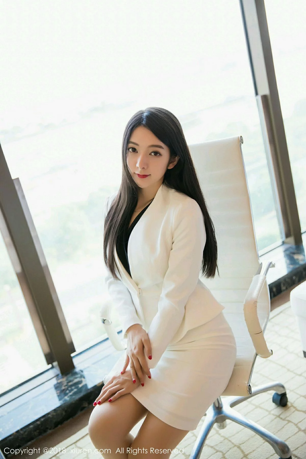ytw9.com[XiuRen秀人网]No.1209_女神Angela小热巴私房性感秘书OL制服配蕾丝内衣诱惑写真51P