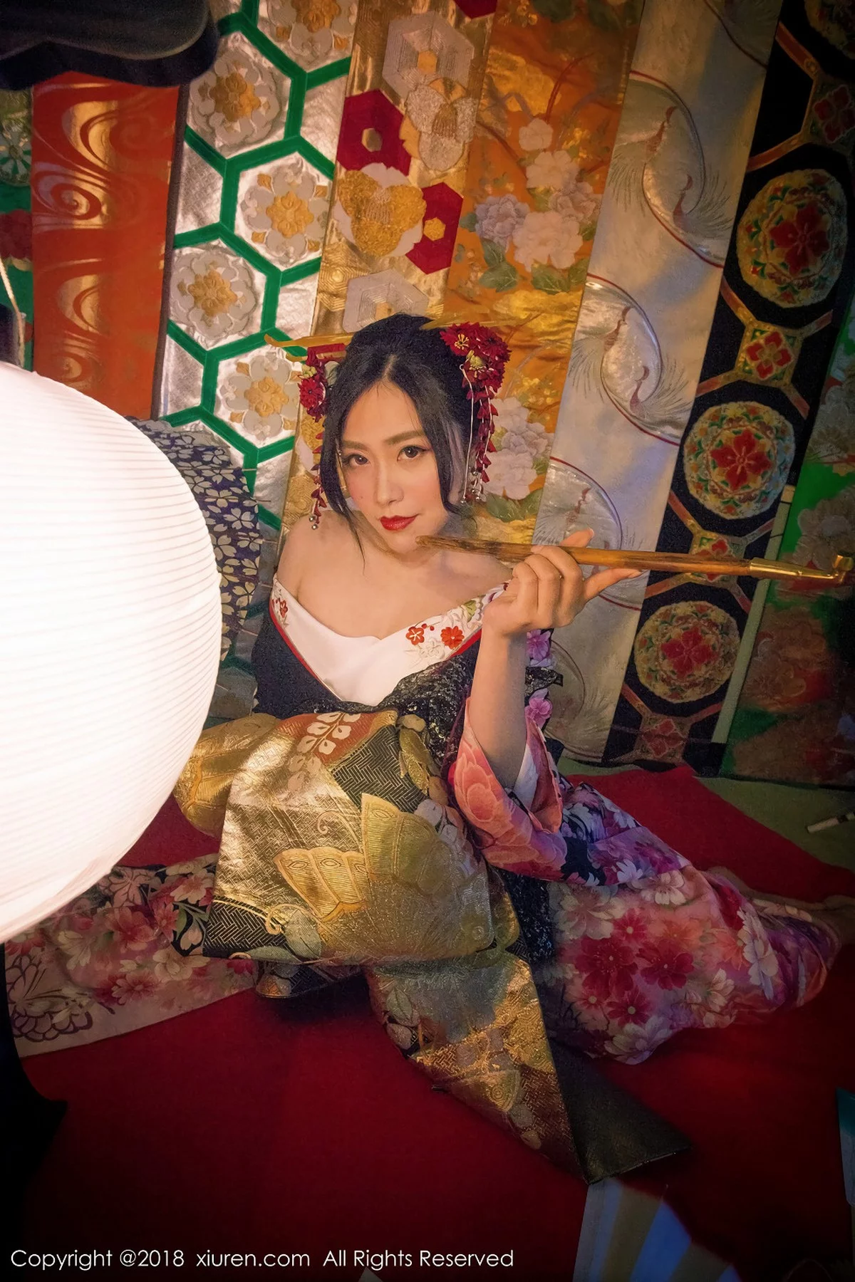 ytw9.com[XiuRen秀人网]No.930_嫩模许诺Sabrina日本旅拍花魁造型性感和服系列写真36P